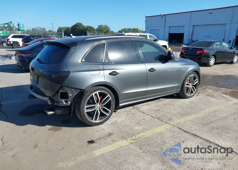 2017 Audi Sq5 3.0T Premium Plus from USA, damaged, VIN WA1VCAFP7HA007678